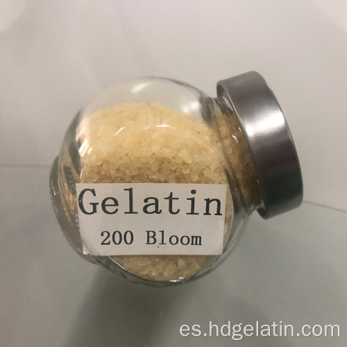 100% Gelatina de gelatina orgánica de vaca de grado alimenticio